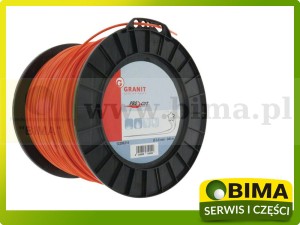 ŻYŁKA KOSY WERSJA GWIAZDA (5-KĄTNA) Ø3,0MM DŁ 240M PRO CUT