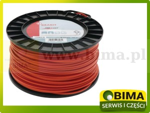 ŻYŁKA KOSY WERSJA 4-KĄTNA Ø3,0MM DŁ 132M PRO CUT