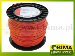 ŻYŁKA KOSY WERSJA 4-KĄTNA Ø4,0MM DŁ 123M PRO CUT