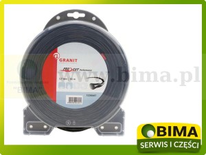 ŻYŁKA KOSY WERSJA SPIRALNA Ø2,7MM DŁ 63M PRO CUT