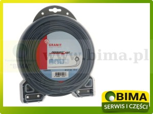 ŻYŁKA KOSY WERSJA 4-KĄTNA Ø2,5MM DŁ 63M ENDURANCE CUT