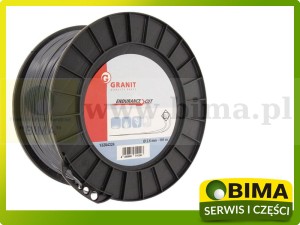 ŻYŁKA KOSY WERSJA 4-KĄTNA Ø2,5MM DŁ 191M ENDURANCE CUT