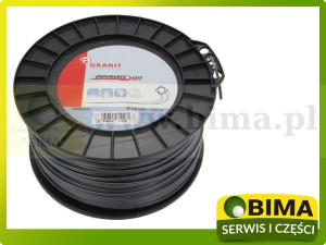 ŻYŁKA KOSY WERSJA 4-KĄTNA Ø3,0MM DŁ 132M ENDURANCE CUT