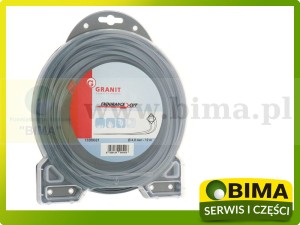 ŻYŁKA KOSY WERSJA 4-KĄTNA Ø4,0MM DŁ 12M ENDURANCE CUT