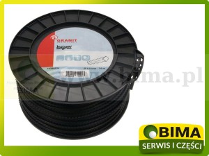 ŻYŁKA KOSY WERSJA ZĄB PIŁY Ø4,0MM DŁ 74M NYLSAW