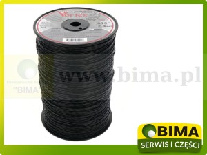 ŻYŁKA KOSY WERSJA SPIRALNA Ø2,4MM DŁ 347M0VORTEX