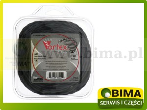 ŻYŁKA KOSY WERSJA SPIRALNA Ø3,0MM DŁ 15M VORTEX