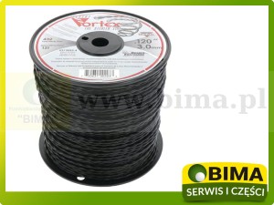 ŻYŁKA KOSY WERSJA SPIRALNA Ø3,0MM DŁ 131M VORTEX