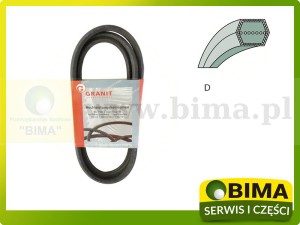 PASEK KLINOWY AA86, 13X2184 LI ISEKI STIGA DOLMAR KOSIARKA SAMOJEZDNA