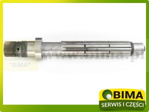 WAŁEK PRZYSTAWKI PRZEDNIEGO NAPĘDU FI 39MM RENAULT CLAAS 7700028254