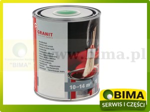 LAKIER FARBA  AGROMEC MIĘTOWY ZIELONY, STARSZA WERSJA  PUSZKA 1L 