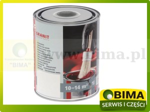 LAKIER FARBA  BOBCAT CZARNY  PUSZKA 1L 