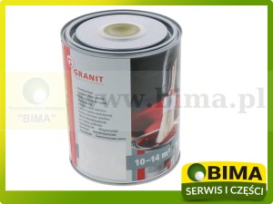 LAKIER FARBA  BERGMANN ZIELONY, STARSZA WERSJA  PUSZKA 1L 