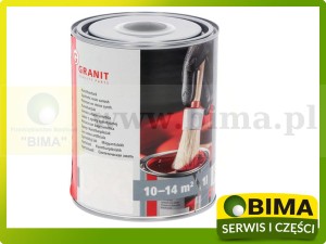 LAKIER FARBA  BRANSON CZERWONY  PUSZKA 1L 