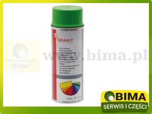 LAKIER FARBA  DEUTZ ZIELONY 74, NOWA WERSJA  PUSZKA 400 ML 