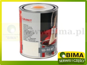 LAKIER FARBA  FENDT POMARAŃCZOWY  PUSZKA 1L 