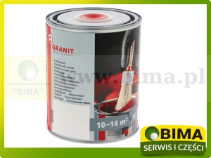 LAKIER FARBA  FENDT CZERWONY  PUSZKA 1L 