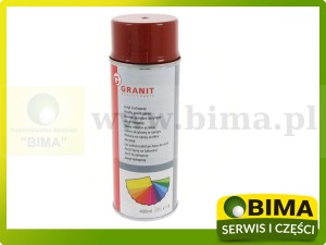 LAKIER FARBA  FIAT CZERWONO-BRĄZOWY  PUSZKA 400 ML 