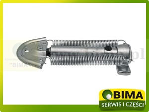 Siłownik hamulcowy hydrauliczny z zewnętrzną sprężyną odciągającą
