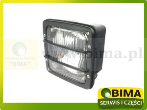 LAMPA PRZEDNIA COBO KWADRATOWA Z RAMKĄ