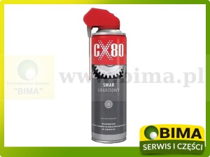 SMAR GRAFITOWY 500ML DUOSPRAY SMAR PRZECIWZATARCIOWY