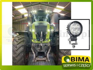 LAMPA ROBOCZA HALOGEN LED DACH CLAAS ARION AXION JAGUAR LEXION TUCANO JOHN DEERE FENDT DEUTZ AGROTRON 5.6.7.8.9M TTV C6000,   C7000, C9000 SAME DIAMOND EXPLORer FORTIS VIRTUS IRON LAMBORHIGHI HURLIMANN
