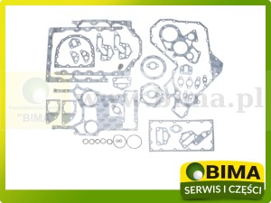 ZESTAW USZCZELEK SILNIKA MASSEY FERGUSON 4222229M91