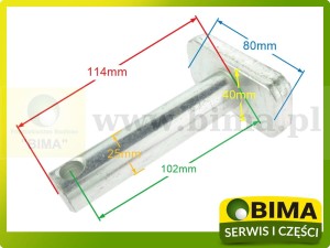 SWORZEŃ WIESZAKA PODNOŚNIKA RENAULT ARES MASSEY FERGUSON  3580176M91 3580176M92 3580176M93