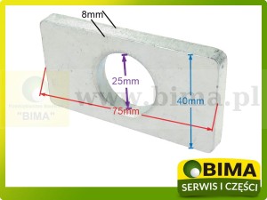 PŁYTA WIESZAKA PODNOŚNIKA RENAULT ARES MASSEY FERGUSON 3580195M1  