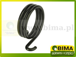 SPRĘŻYNA LEWA MOCOWANIA BŁOTNIKA OBROTOWEGO MASSEY FERGUSON FENDT F334700031030