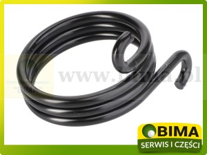 SPRĘŻYNA LEWA MOCOWANIA PRZEDNIEGO BŁOTNIKA Massey Ferguson Fendt Valtra Challenger F718701030050 229037.00/A