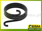 SPRĘŻYNA MOCOWANIA BŁOTNIKA PRZEDNIEGO PRAWA FENDT F718701030040