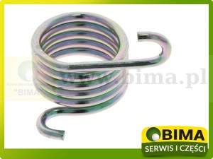 SPRĘŻYNA MOCOWANIA BŁOTNIKA PRZEDNIEGO PRAWA Case IH New Holland 229046.00/A, 84318176