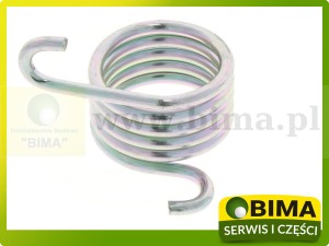 SPRĘŻYNA MOCOWANIA BŁOTNIKA PRZEDNIEGO Case IH New Holland 229047.00/A, 47732990, 84317664