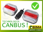 BEZPRZEWODOWE LAMPY TYLNE LED CANBUS NA MAGNES DYNAMICZNY KIERUNKOWSKAZ