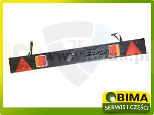 LAMPY TYLNE ZESPOLONE LED NA BELCE 12V PRZEWÓD 7,5M