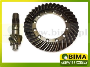 WAŁEK ATAKUJĄCY + KOŁO TALERZOWE 6x37MASSEY FERGUSON  182115M91  