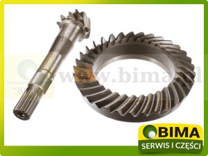 WAŁEK ATAKUJĄCY + KOŁO TALERZOWE 9x33 NEW HOLLAND 5164336, 85164336