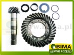 ZESTAW WAŁEK ATAKUJĄCY + KOŁO TALERZOWE + PODKŁADKI + NAKRĘTKI 10x35 RENAULT ARES 6000103329 066286 