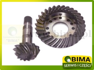 WAŁEK ATAKUJĄCY + KOŁO TALERZOWE 12X30 CLAAS AXOS 0011375550, 11375550