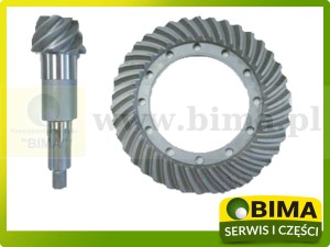 WAŁEK ATAKUJĄCY + KOŁO TALERZOWE 7X38  4407301032, 4458301015, 445820101