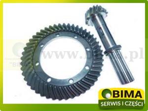 WAŁEK ATAKUJĄCY + KOŁO TALERZOWE 14x47  NEW HOLLAND 5089349, 5123460, 5005447