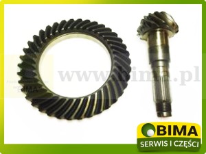WAŁEK ATAKUJĄCY + KOŁO TALERZOWE 13X38 JCB 3CX, 4 CX  458/70037, 458/70189