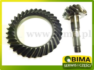 WAŁEK ATAKUJĄCY + KOŁO TALERZOWE 13X33 JCB 3CX, 4CX  458/70140, 458/70260