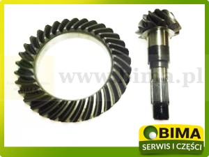 WAŁEK ATAKUJĄCY + KOŁO TALERZOWE 11X33  JCB 458/M1775, 448/10902