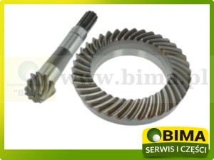 WAŁEK ATAKUJĄCY + KOŁO TALERZOWE 9X38 Case IH Ford New Holland FIAT 5119221 ,48028926