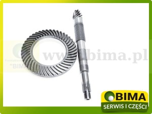 WAŁEK ATAKUJĄCY + KOŁO TALERZOWE 7X43  YANMAR F13D