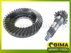 WAŁEK ATAKUJĄCY + KOŁO TALERZOWE 13X38 VALMET VALTRA  37960100 ,740.04.504.02