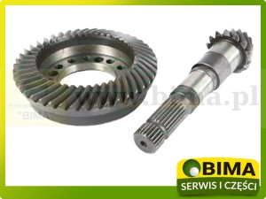 WAŁEK ATAKUJĄCY + KOŁO TALERZOWE 14x44 CASE  4472253074, 81575C1, 81575C2 1056, 1056XL, 743, 956, 956XL