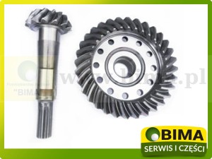 WAŁEK ATAKUJĄCY + KOŁO TALERZOWE 13X32 Deutz Lamborghini Same Hürlimann  0.011.8661.3, 001186613 